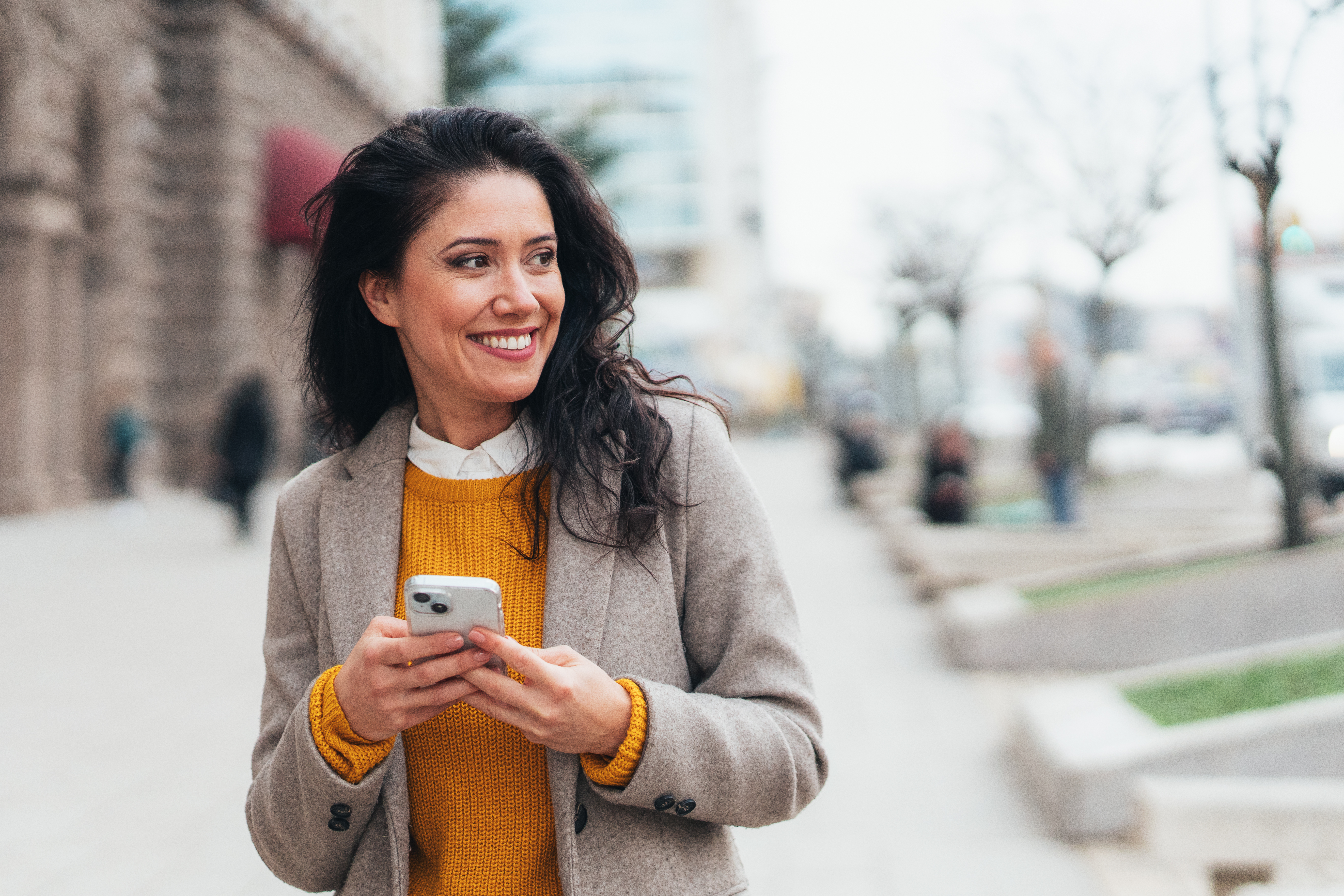 Texting in the city