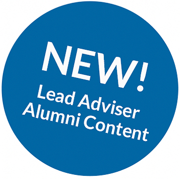New! Lead Adviser Alumni